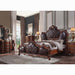Picardy PU & Cherry Oak California King Bed image
