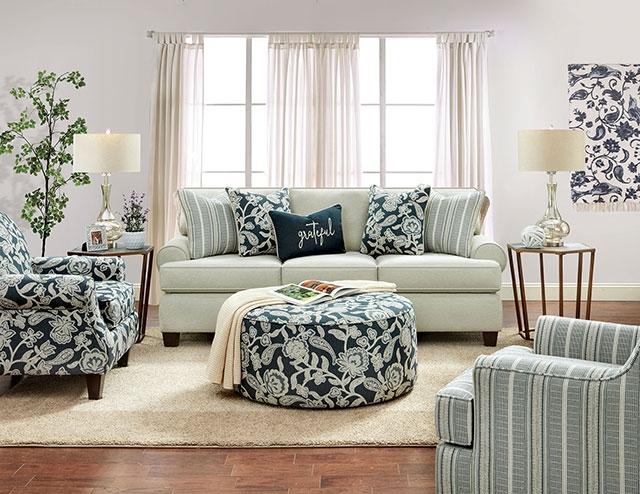 PORTHCAWL Accent Chair, Floral