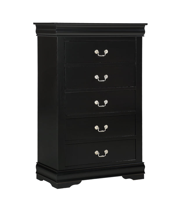 LOUIS PHILIP CHEST BLACK